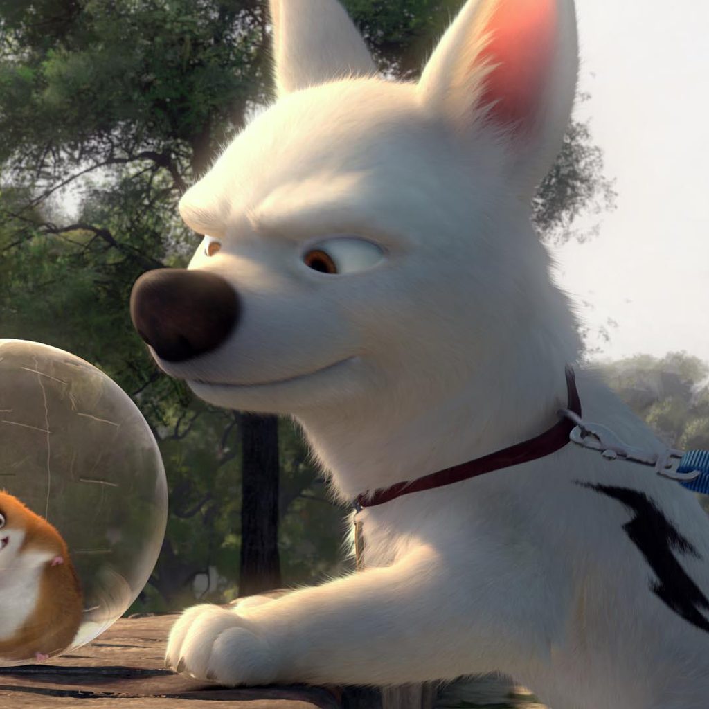 Scene from the movie Bolt.