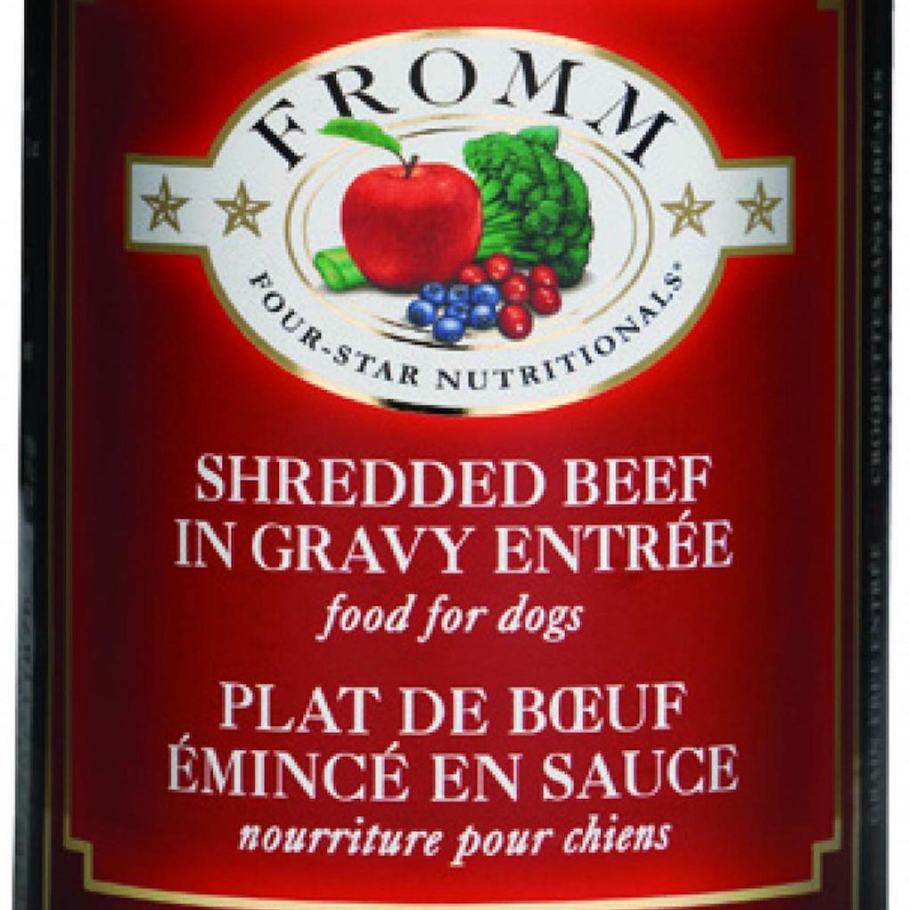 Fromm canned dog food has been voluntarily recalled