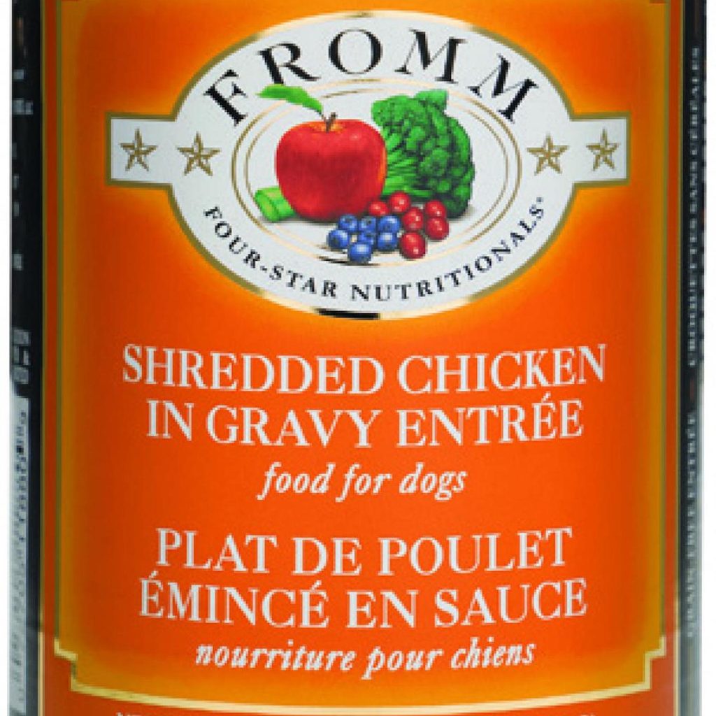 Fromm canned dog food has been voluntarily recalled