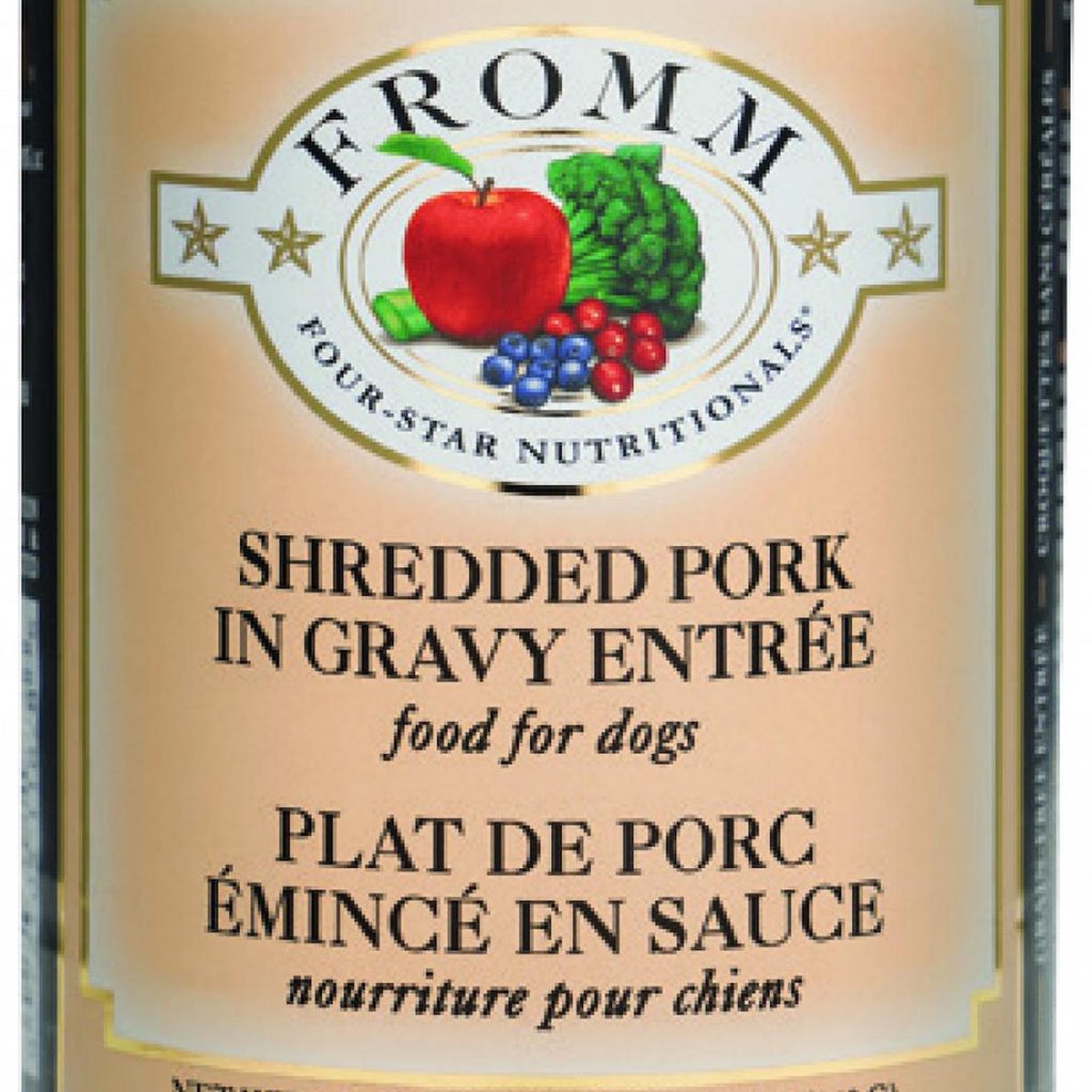 Fromm canned dog food has been voluntarily recalled