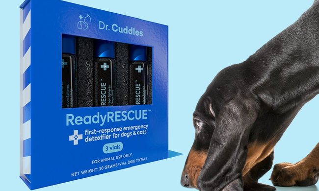 Dr Cuddles ReadyRESCUE at home detoxifier for pets