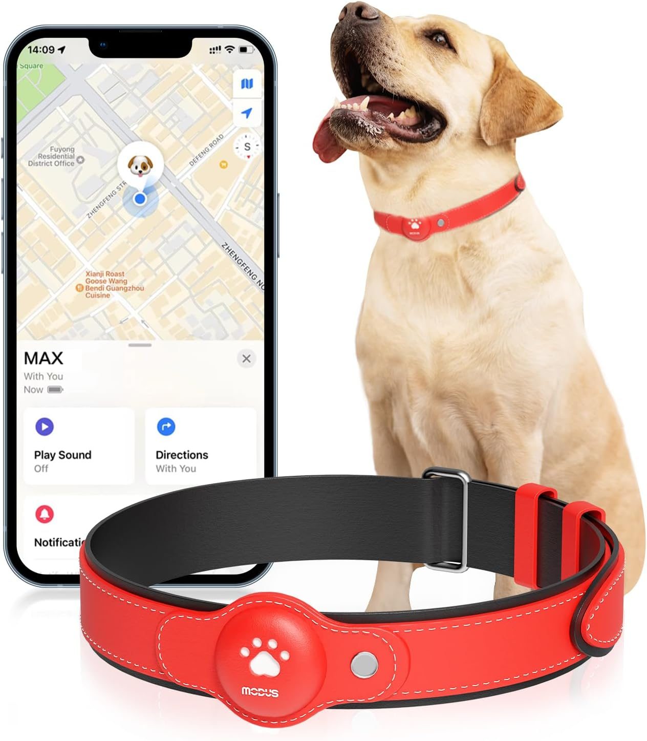 modus gps dog collar