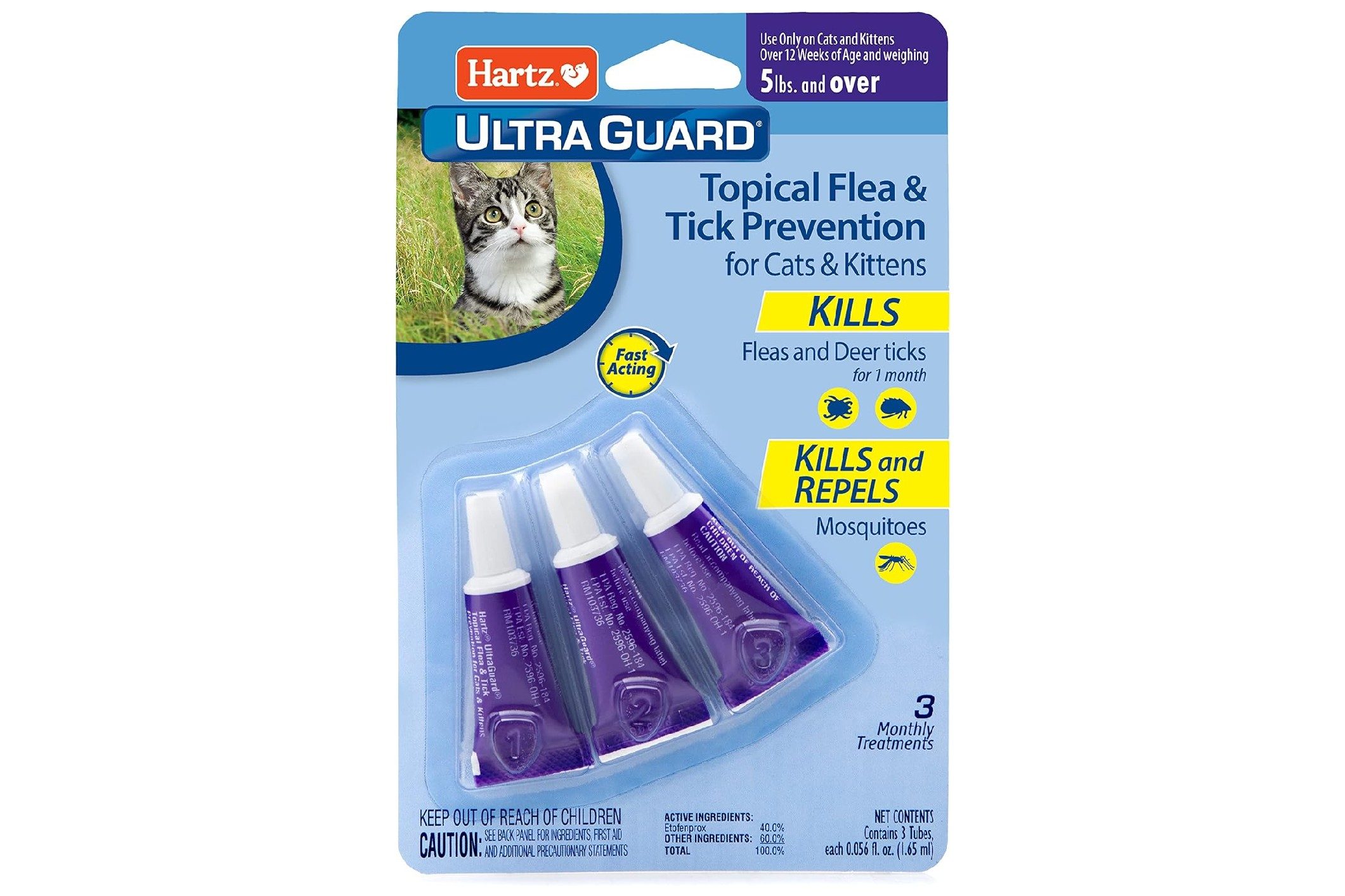 Hartz UltraGuard Flea & Tick Prevention for Cats