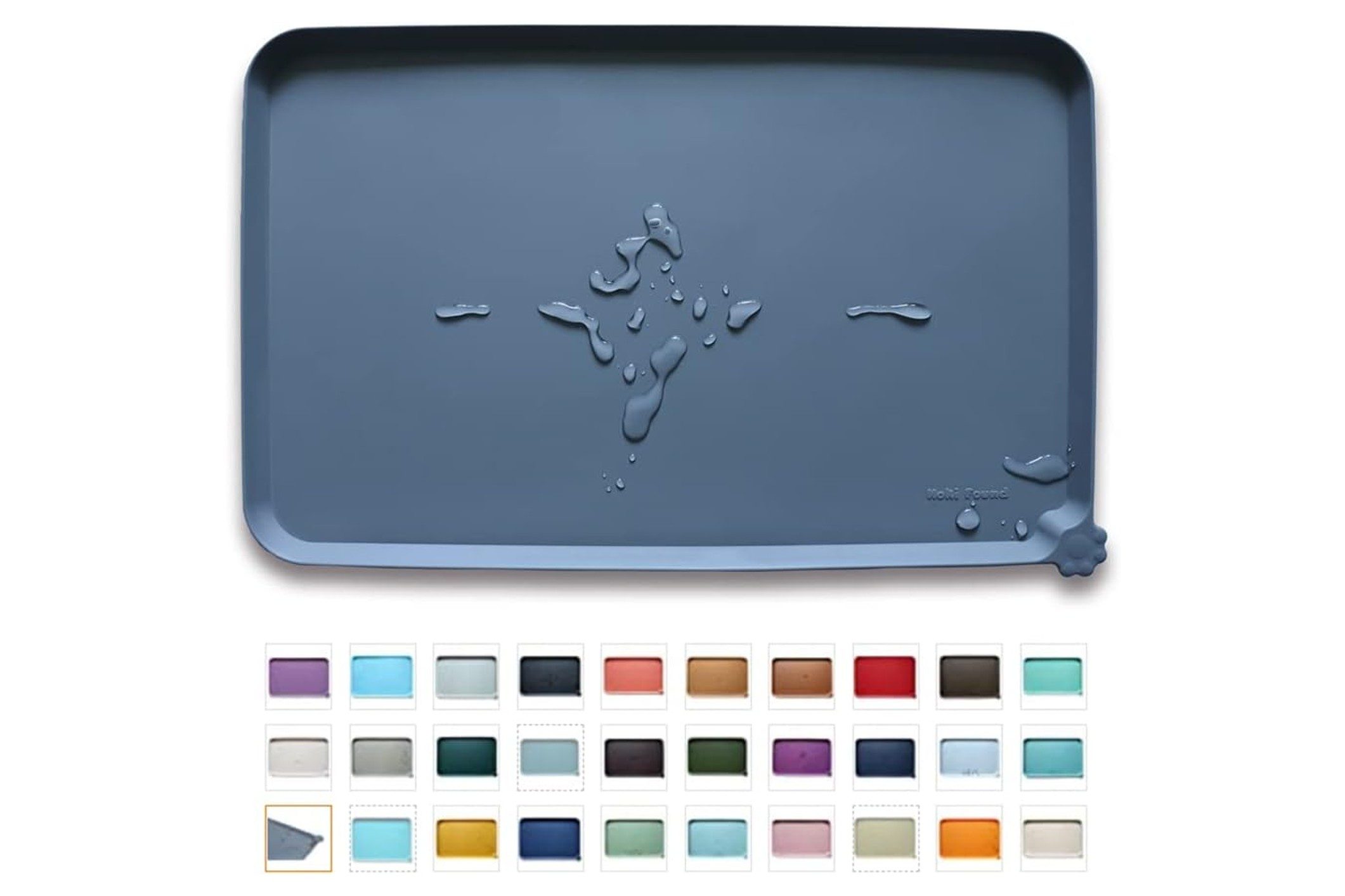 hoki found water bowl mat