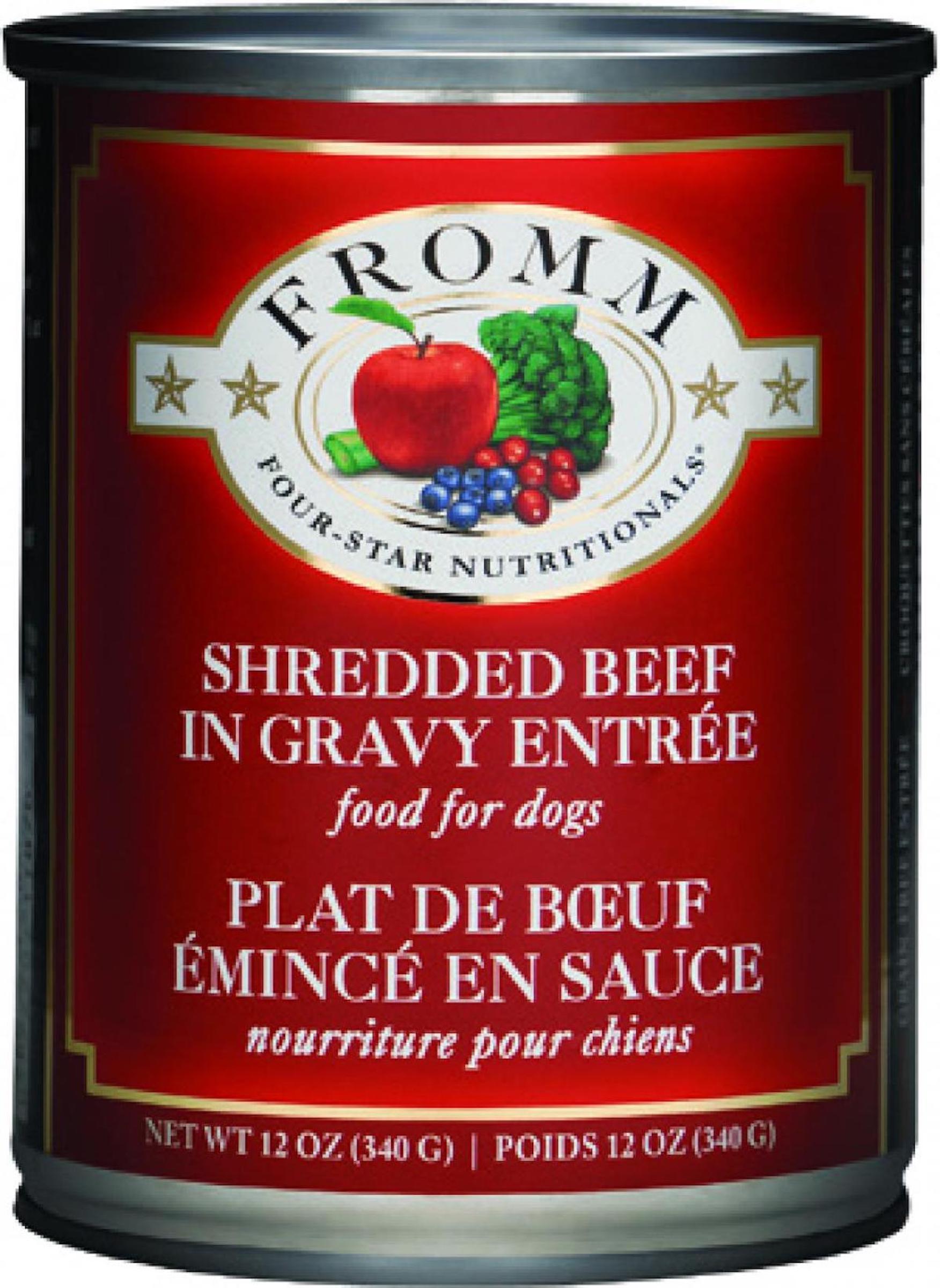 Fromm canned dog food has been voluntarily recalled