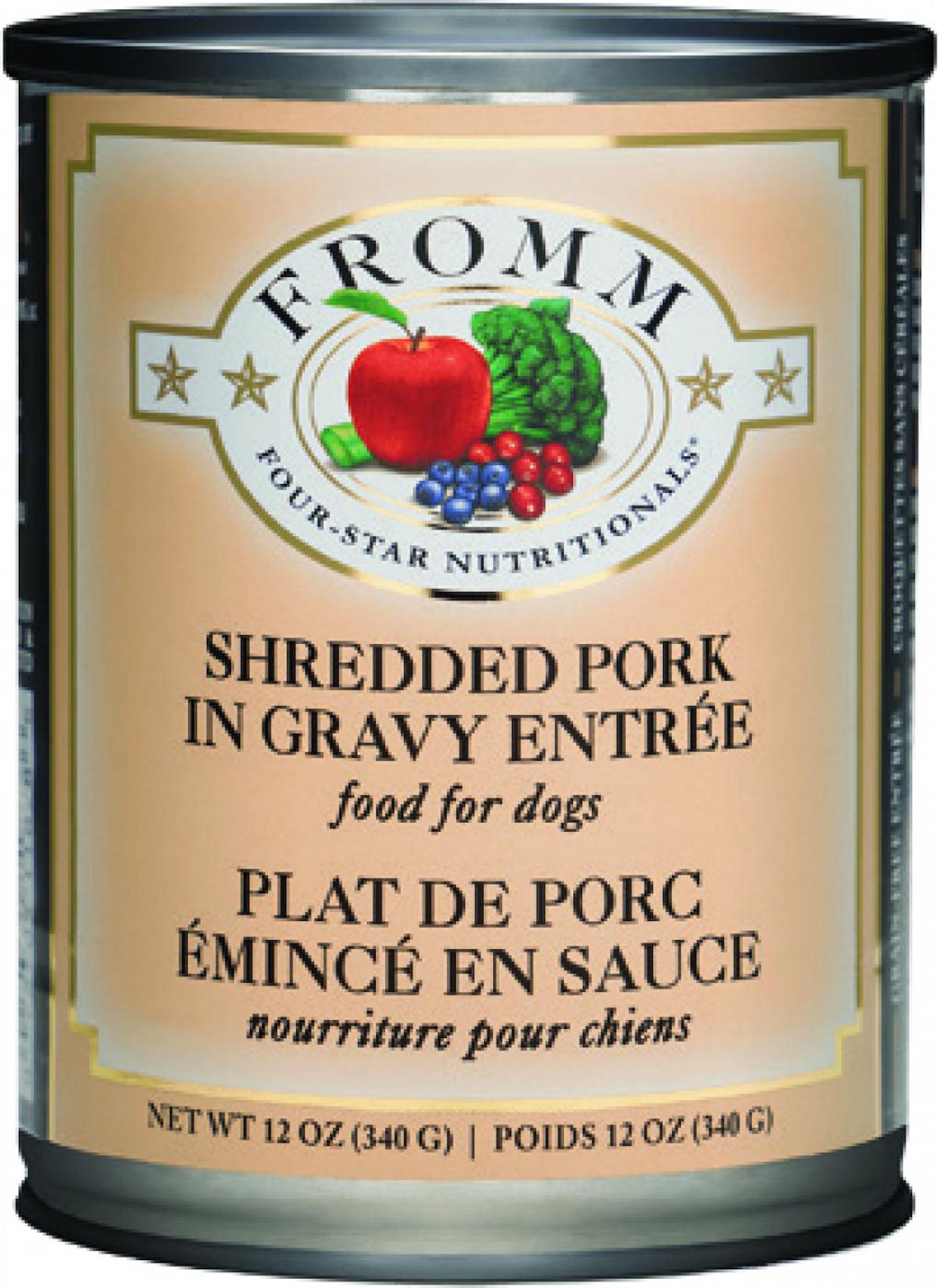 Fromm canned dog food has been voluntarily recalled
