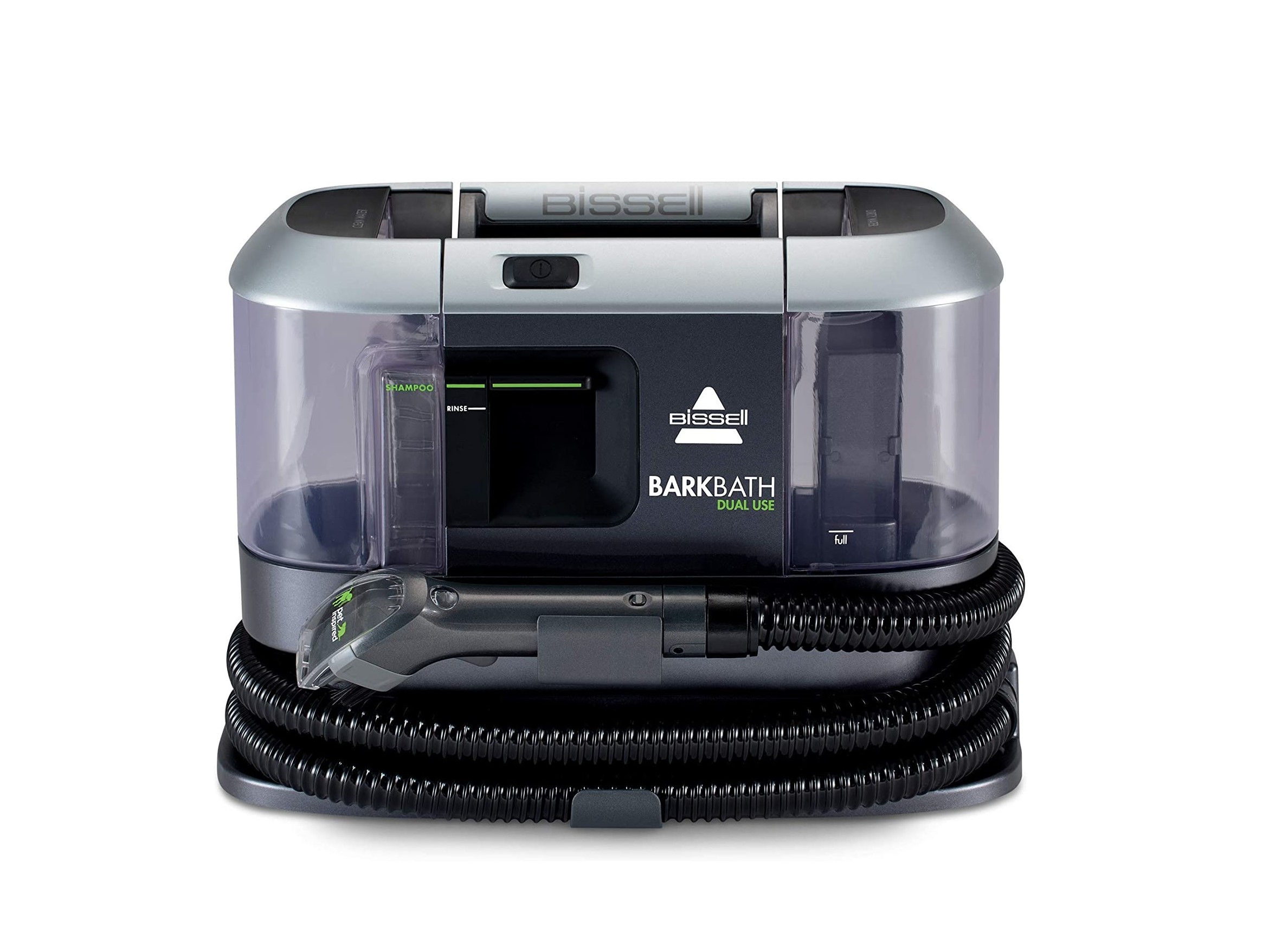 Bissell Barkbath 2-in-1 dog bath and cleaner for use anywhere.