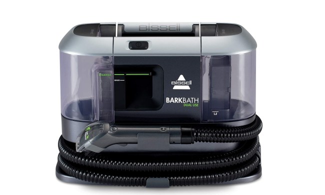 Bissell Barkbath 2-in-1 dog bath and cleaner for use anywhere.
