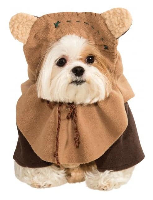 Ewok šuns kostiumas