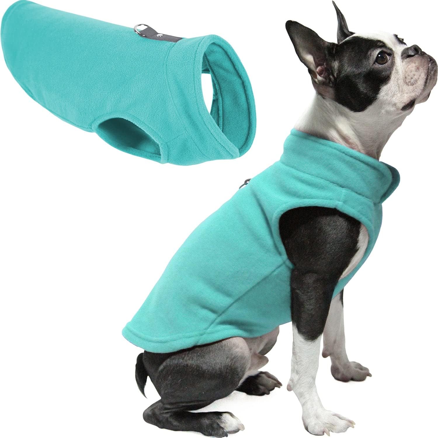gooby dog fleece vest