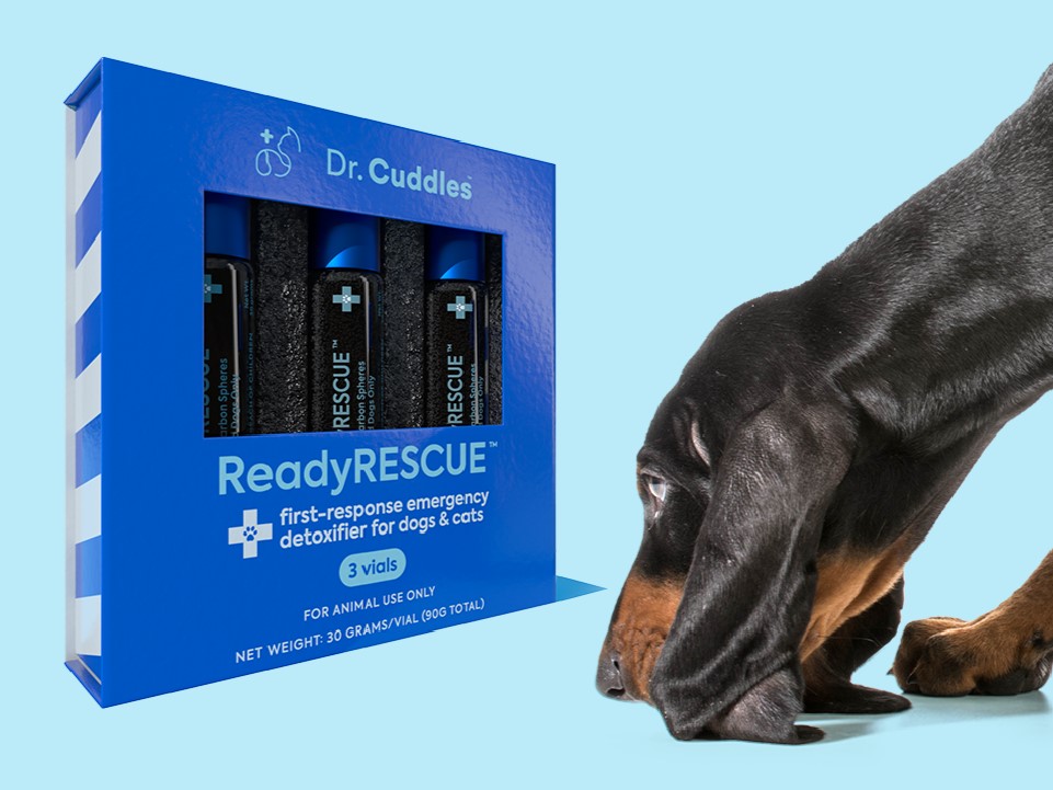 Dr Cuddles ReadyRESCUE at home detoxifier for pets