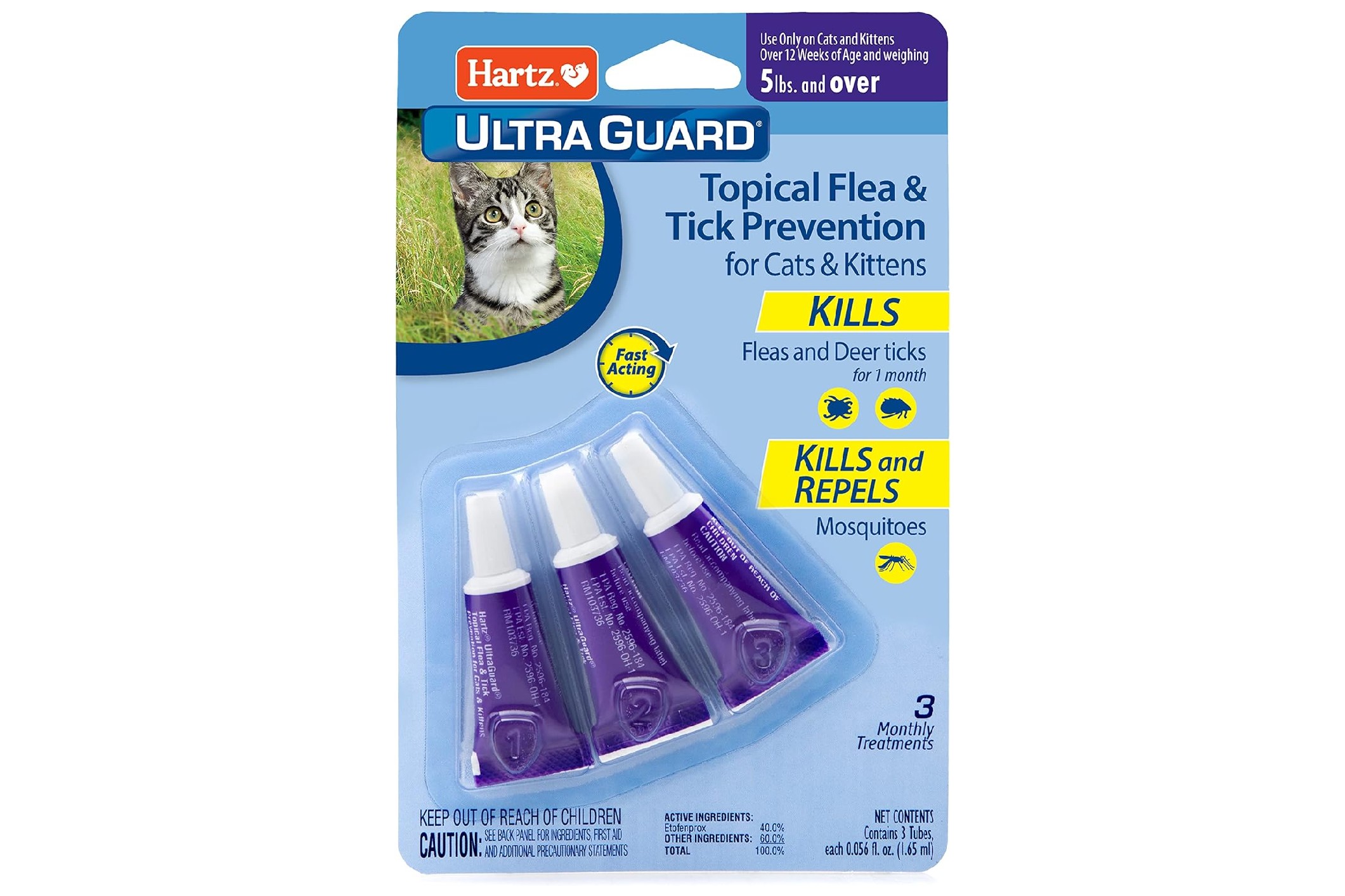Hartz UltraGuard Flea & Tick Prevention for Cats